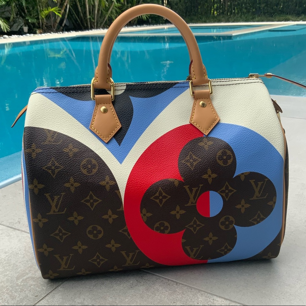 LOUIS VUITTON 2020 MONOGRAM GAME ON SPEEDY BANDOULIERE 30